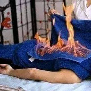  العلاج بالفوطة النارية